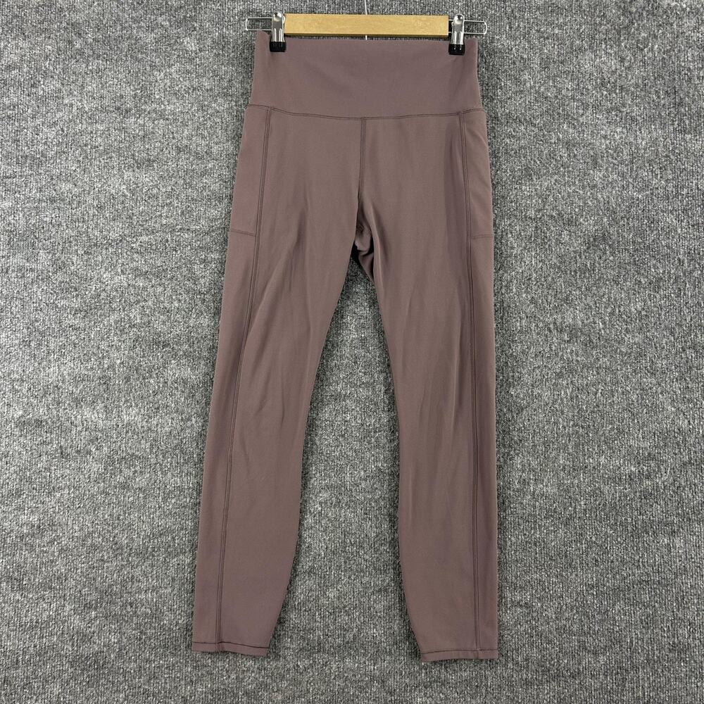 Vuori Leggings Womens Small Studio Pocket Ankle in Hazel Stretch Yoga Athletic